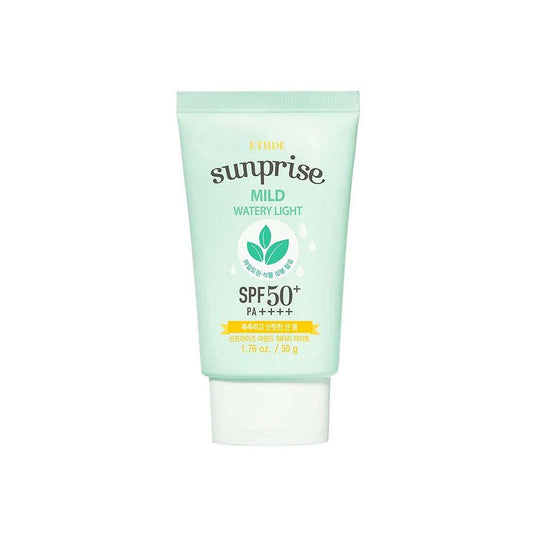 Etude House Sunprise Mild Watery Light SPF50+ PA+++ 50gm - TheSkinFit