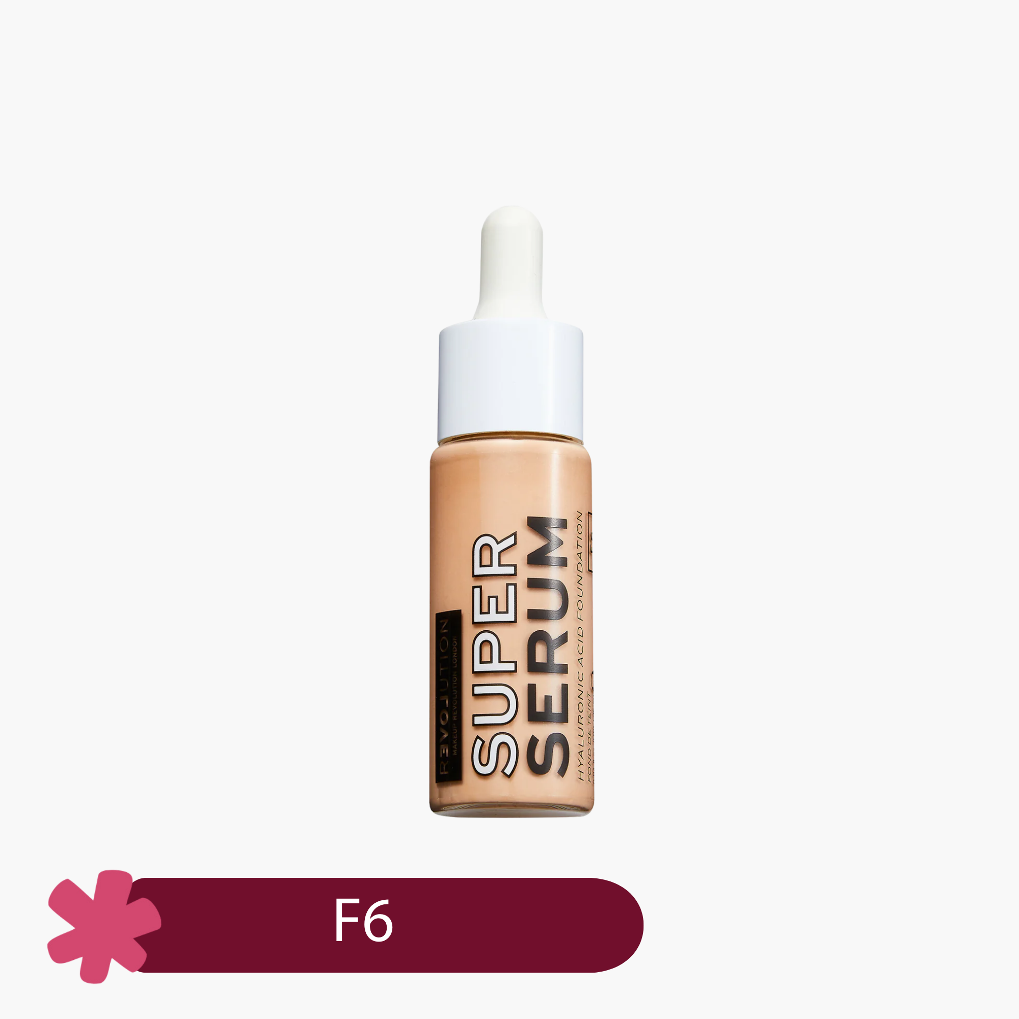 Revolution Relove Super Serum Foundation F6 25ml