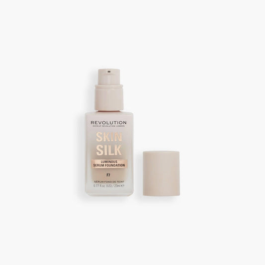 Revolution Skin Silk Luminous Serum Foundation F7 23ml - TheSkinFit