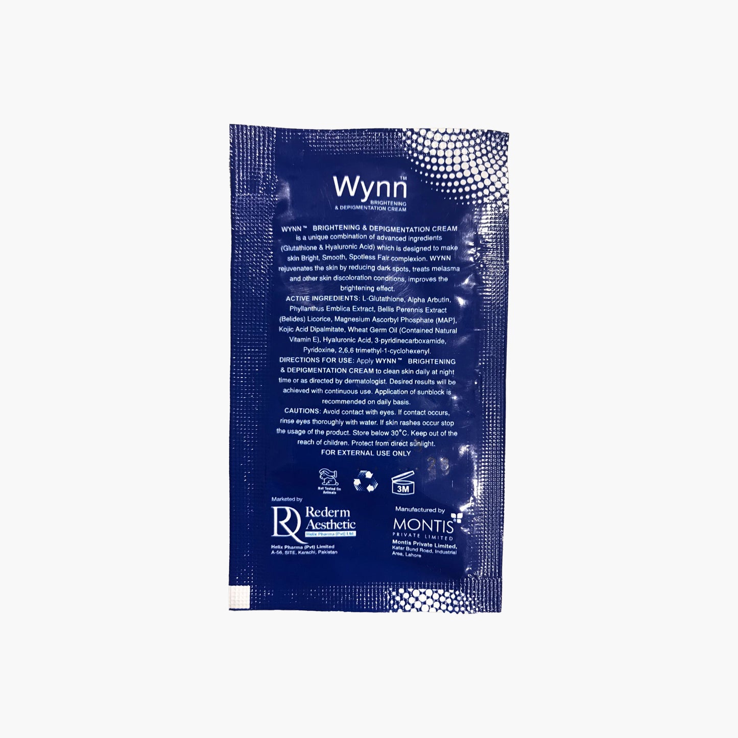 FOC Rederm Wynn Brightening & Depigmentation Cream 2gm
