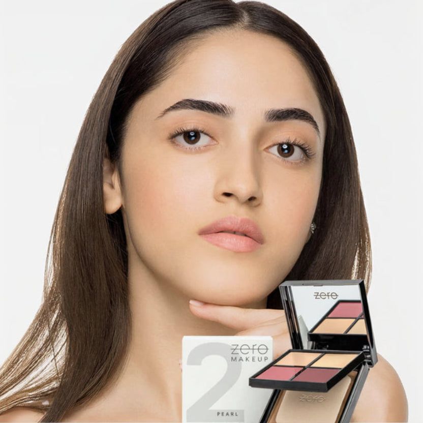 zero makeup face perfecting pearl palette
