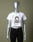 Loom Pakistan Fashion Crop Tops White 01