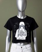 Loom Pakistan Fashion Crop Tops Black 01