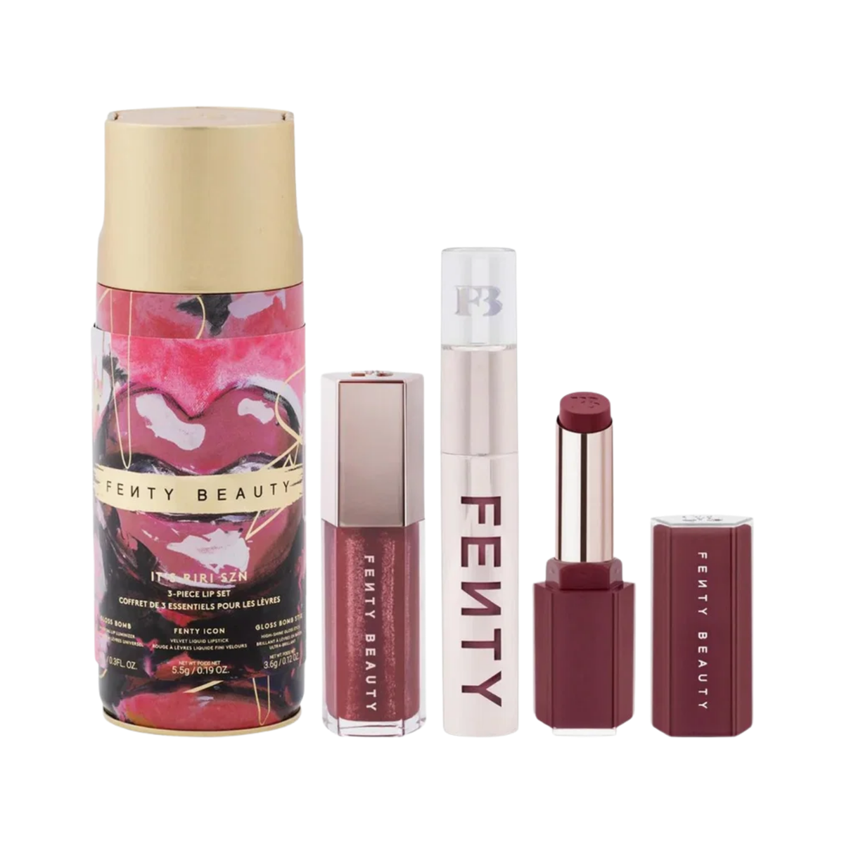 Fenty Beauty It’s Riri Szn 3-Piece Lip Set
