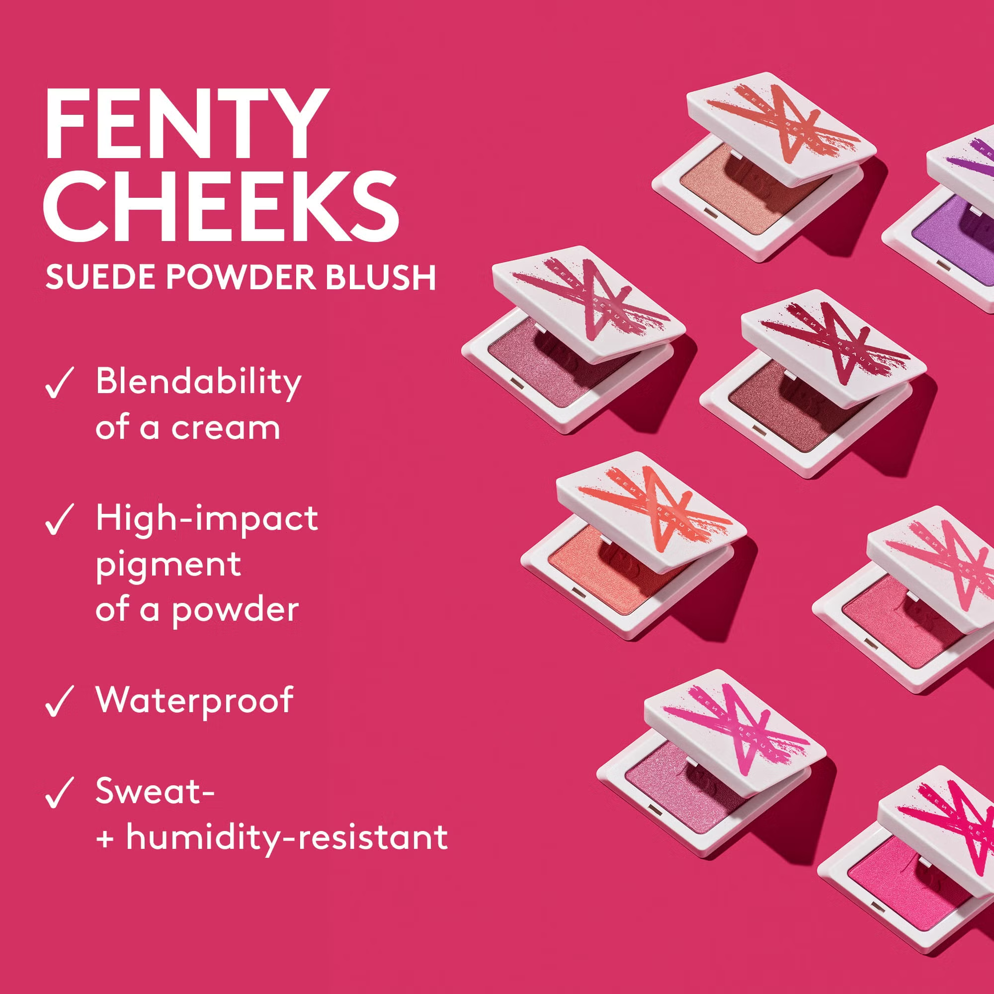 Fenty Beauty Fenty Cheeks Suede Powder Blush 4gm how to use