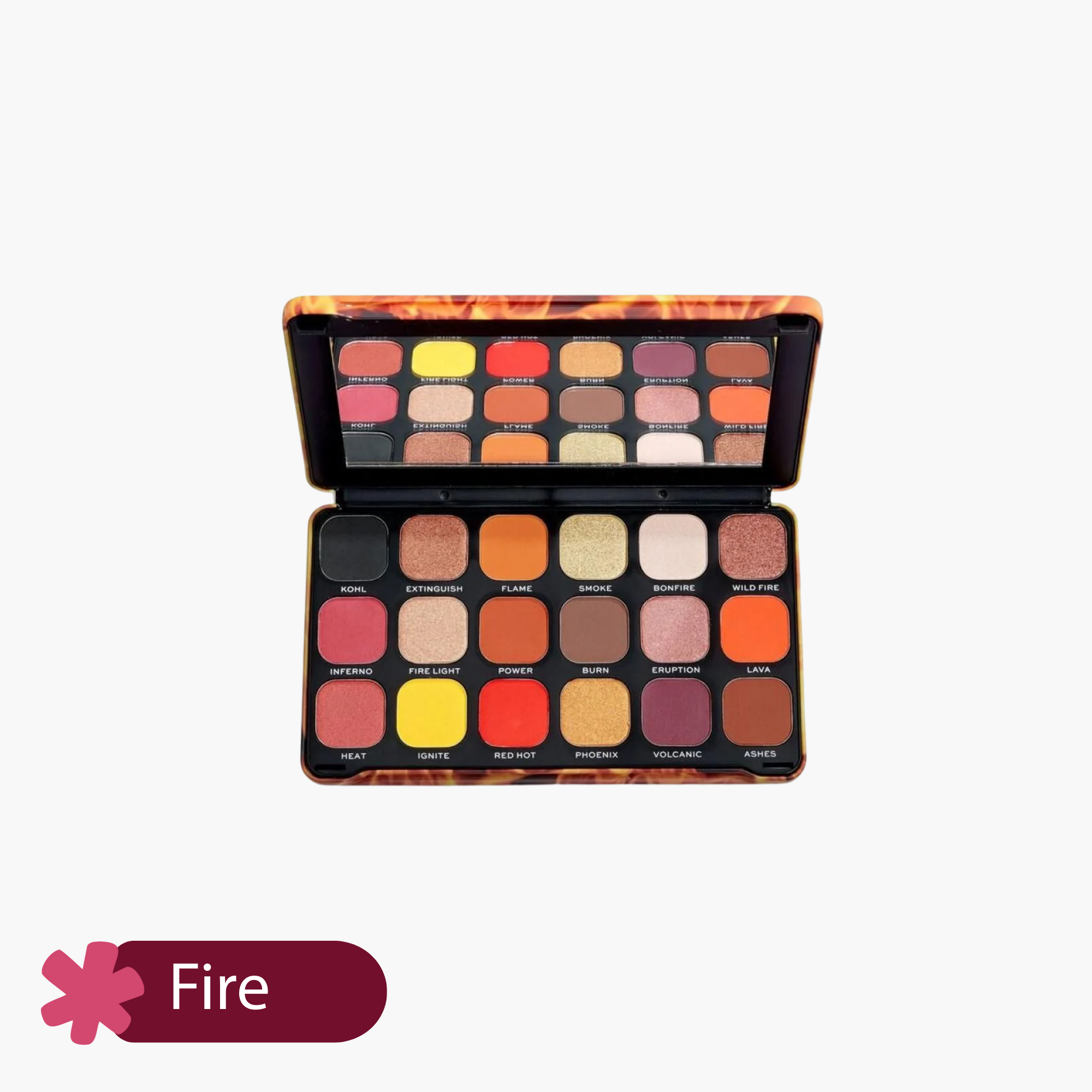 Revolution Forever Flawless Eyeshadow Palette Fire 19.8gm