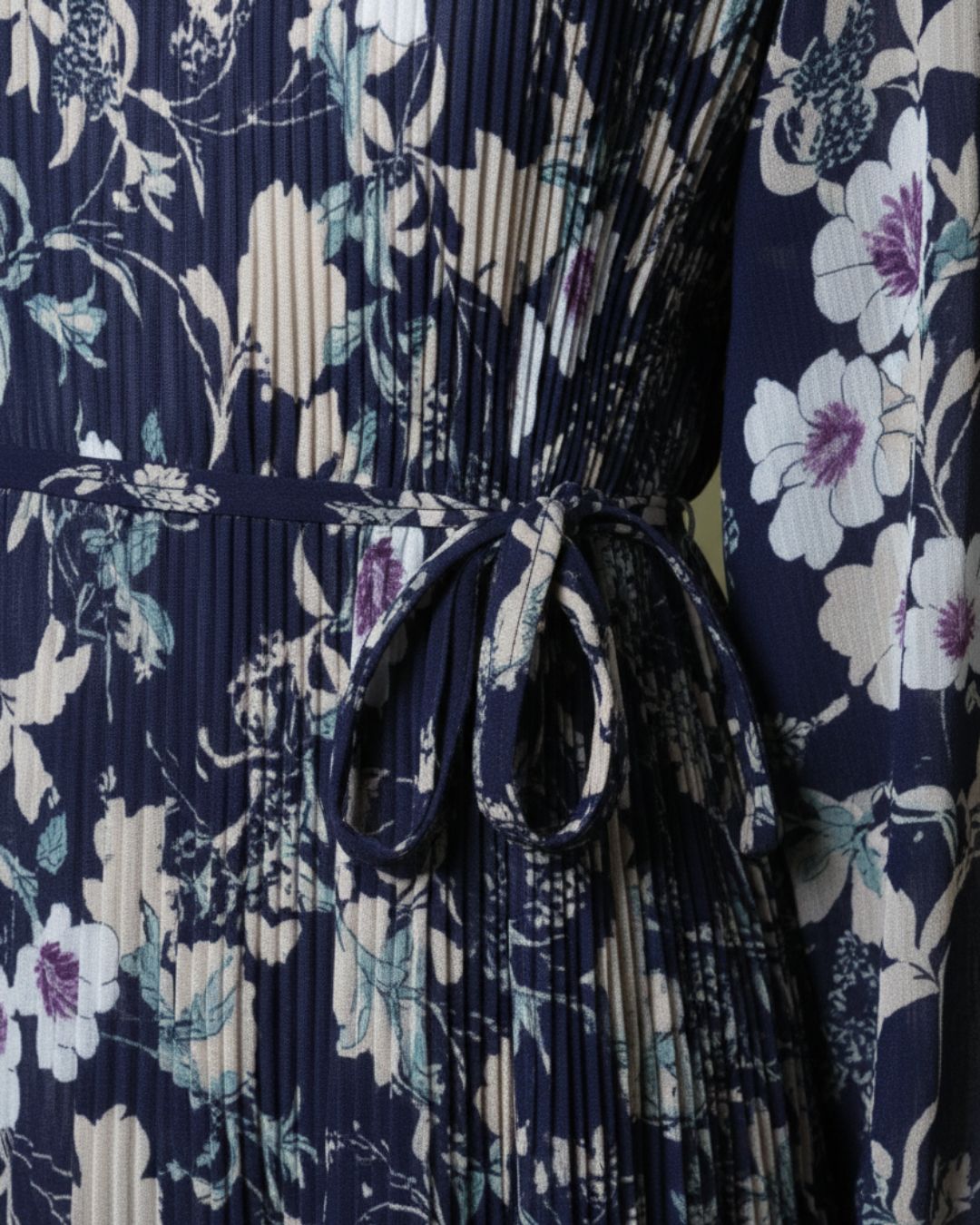 Loom Pakistan Floral Muse Maxi Dress Floral Navy Blue
