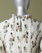 Loom Pakistan Floral Muse Maxi Dress Off White