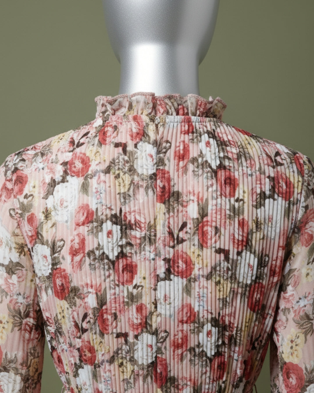 Loom Pakistan Floral Muse Maxi Dress Peach