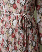 Loom Pakistan Floral Muse Maxi Dress Peach