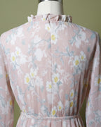 Loom Pakistan Floral Muse Maxi Dress Pink