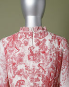 Loom Pakistan Floral Muse Maxi Dress Red