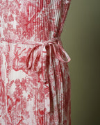 Loom Pakistan Floral Muse Maxi Dress Red
