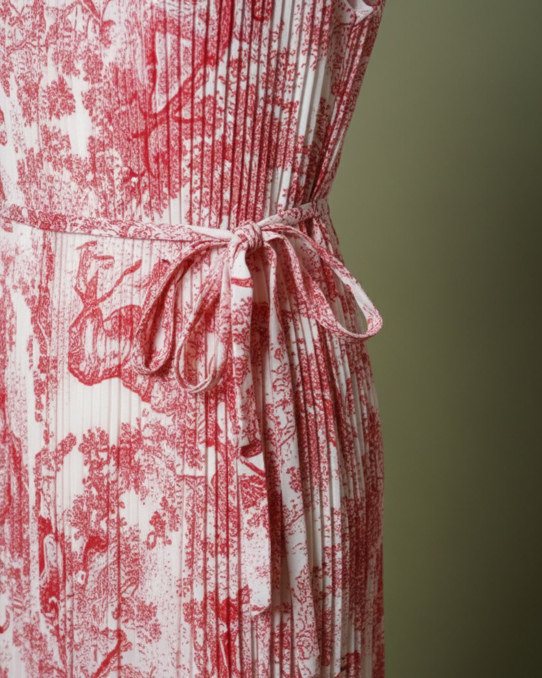 Loom Pakistan Floral Muse Maxi Dress Red