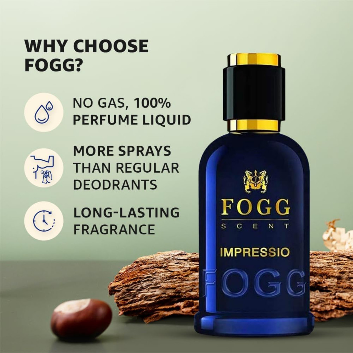 Fogg Scent Impresso Eau De Pafum For Men