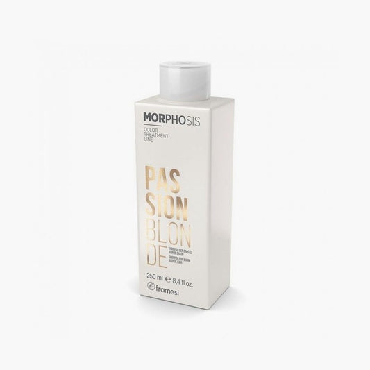 Framesi Morphosis Passion Blonde Shampoo For Warm Blonde Hair 250ml