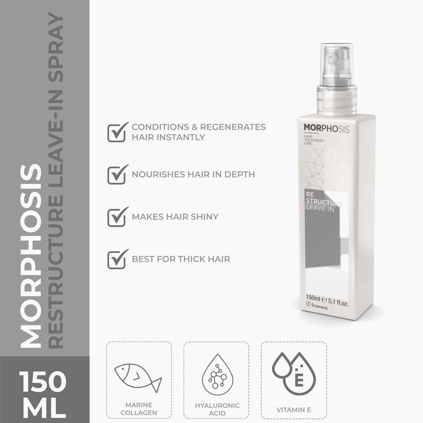 Framesi Morphosis Restructure Leave-In Spray 150ml