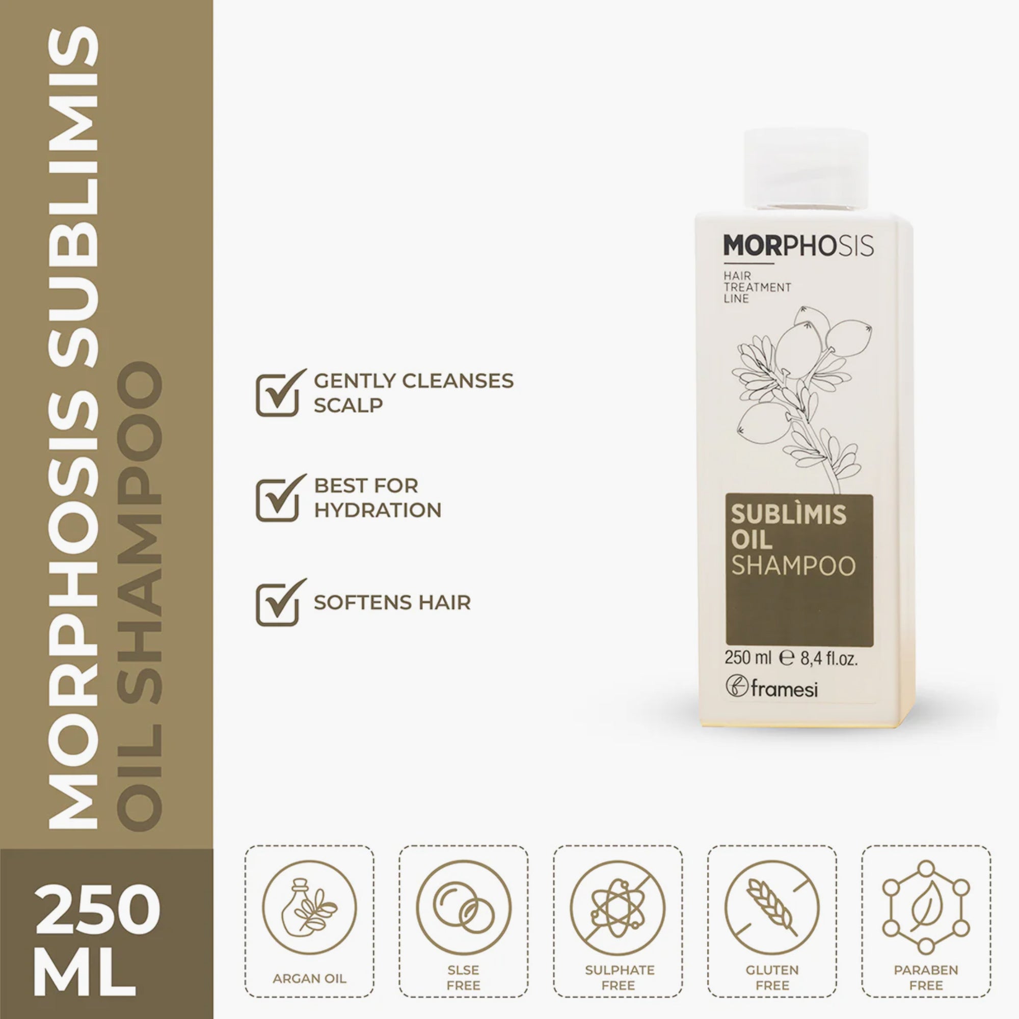 Framesi Morphosis Sublimis Oil Shampoo 250ml