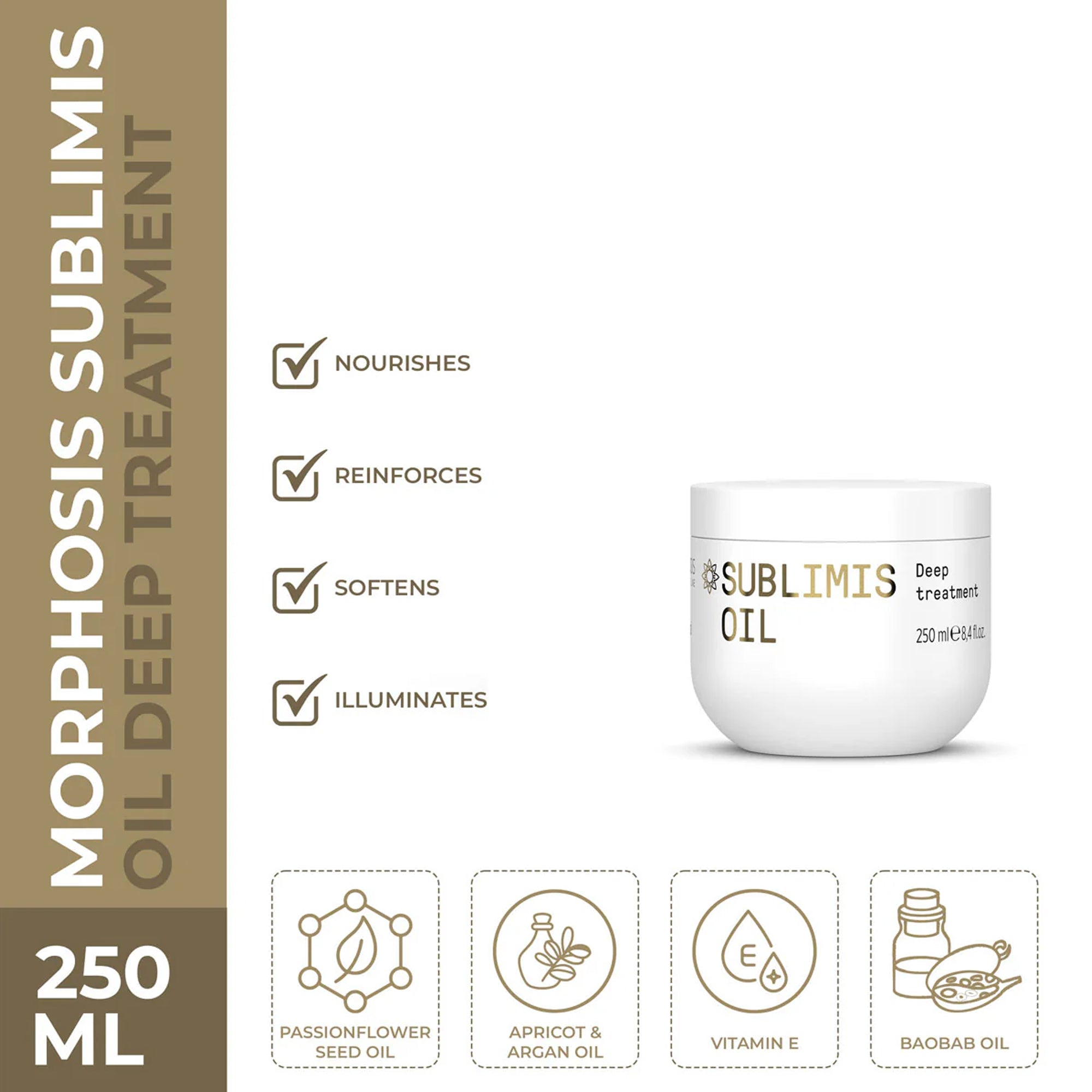 Framesi Morphosis Sublims Oil Deep Treatment Mask 250ml