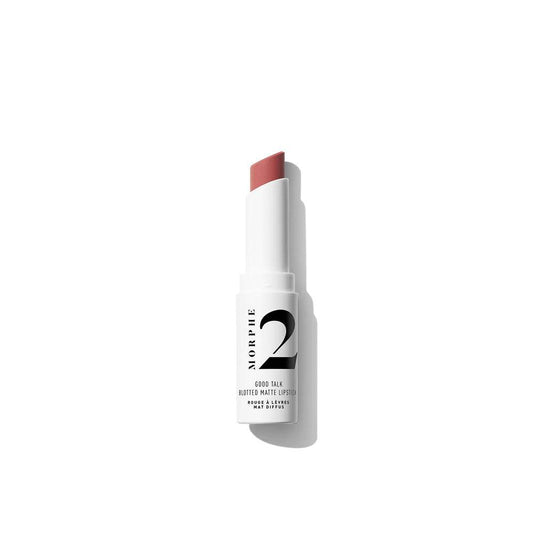 Morphe Full-size Good Talk Blotted Matte Lipstick in Pink Pucker 3gm - TheSkinFit