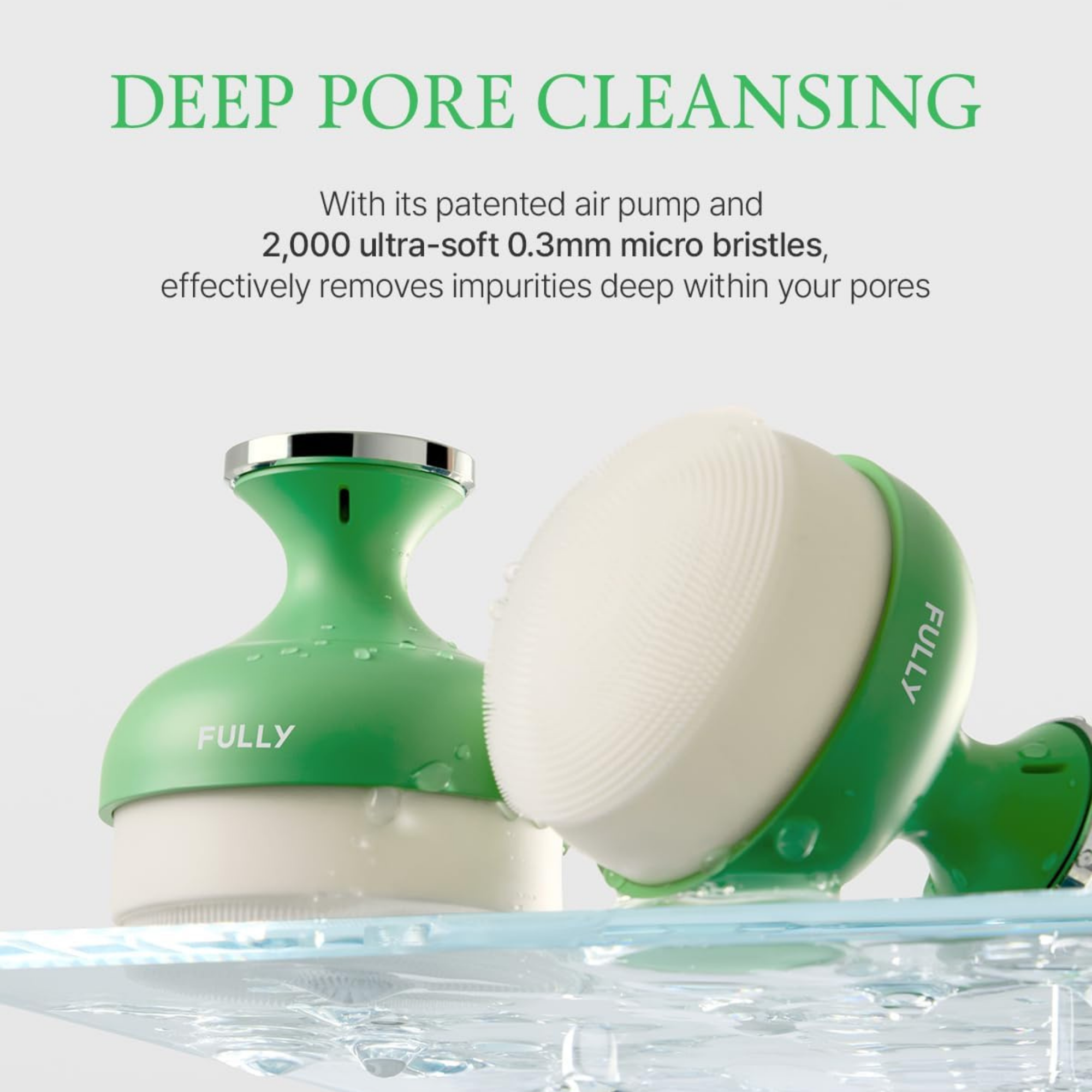 Fully Effective Pore Cleansing Brush
