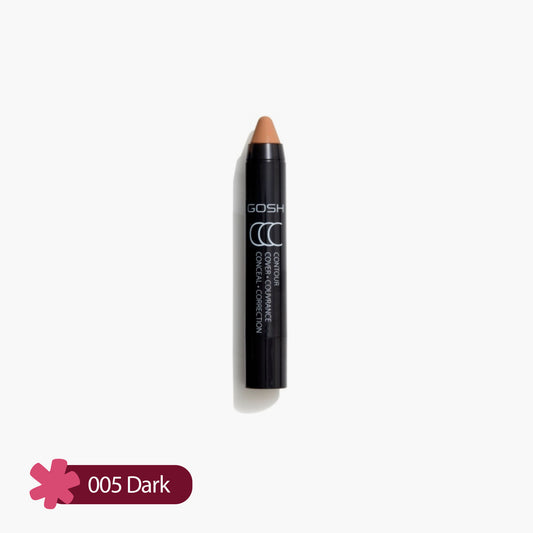 GOSH CCC Contour, Cover, Conceal Stick 005 Dark 3.3gm