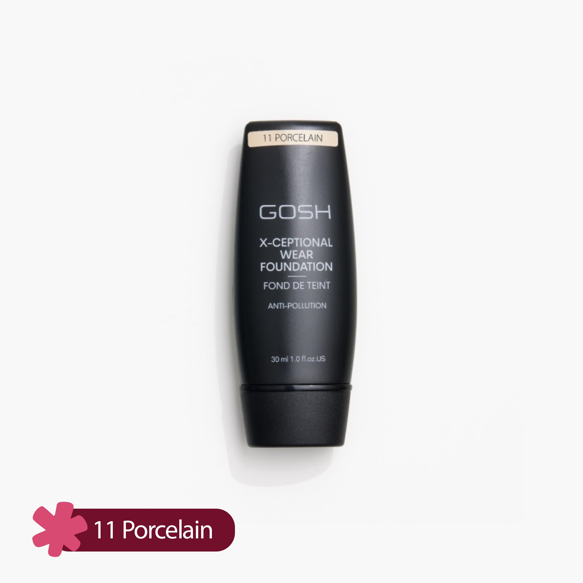 Gosh X-ceptional Wear Foundation 11 Porcelain 35ml