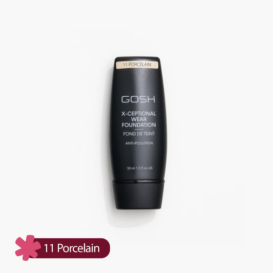 Gosh X-ceptional Wear Foundation 11 Porcelain 35ml