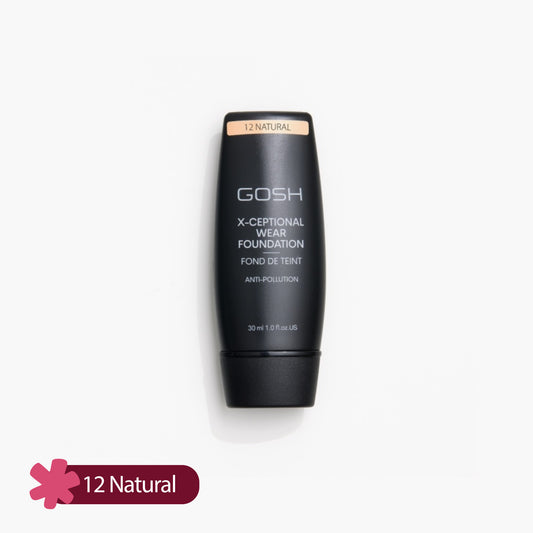 Gosh X-ceptional Wear Foundation 12 Natural 35ml