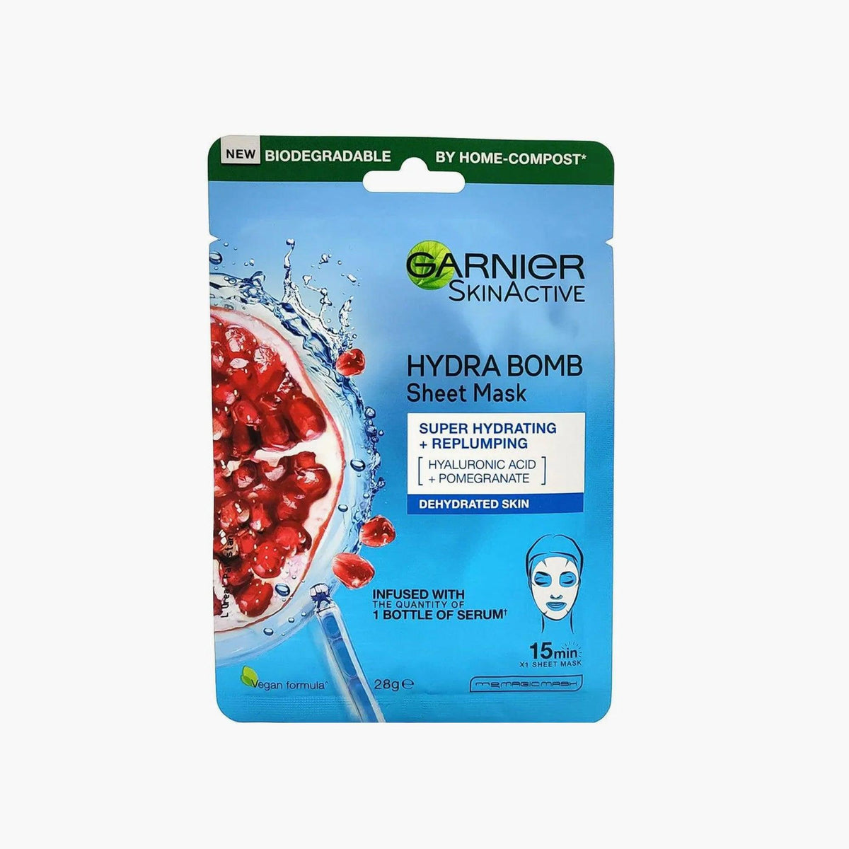 Buy Garnier Hydra Bomb Replenishing Sheet Mask 28gm