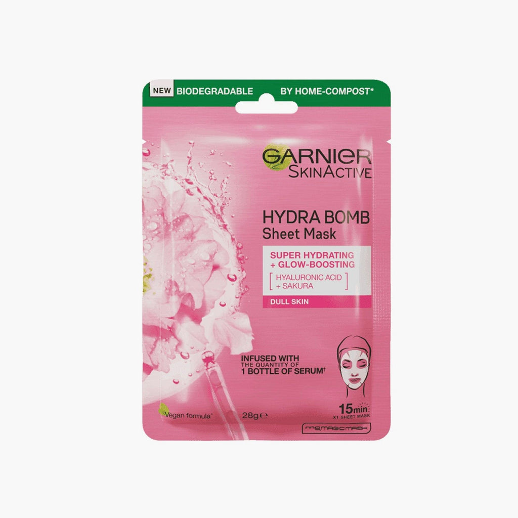 Garnier SkinActive Hydra Bomb Tissue Mask Super Hydrating + Glow-Boosting Mask 1 Piece