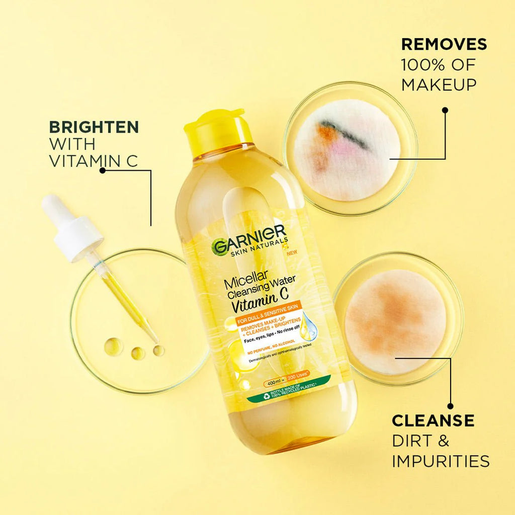 Garnier Micellar Vitamin C Cleansing Water 400ml