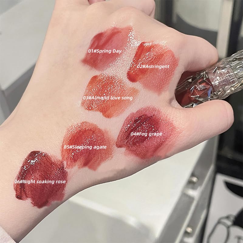 Gege Bear Crystal Lens Lipgloss 2gm - 3 Almond Love Song