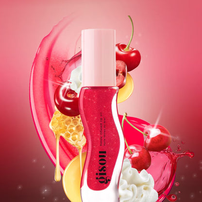 Gisou Honey Infused Lip Oil Cheryy On The Cake 8ml