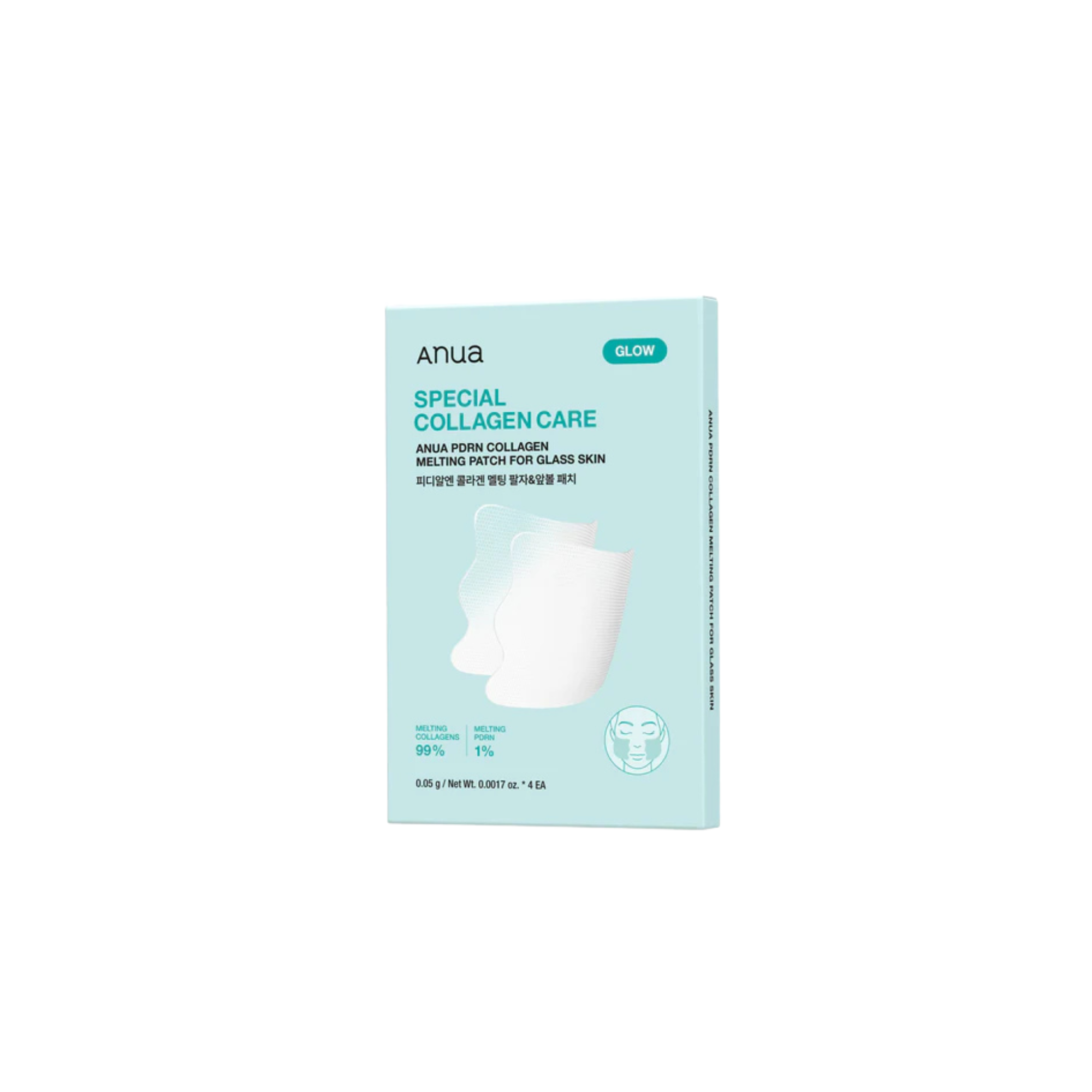 Anua Salmon DNA PDRN Collagen Melting Patch for Glass Skin