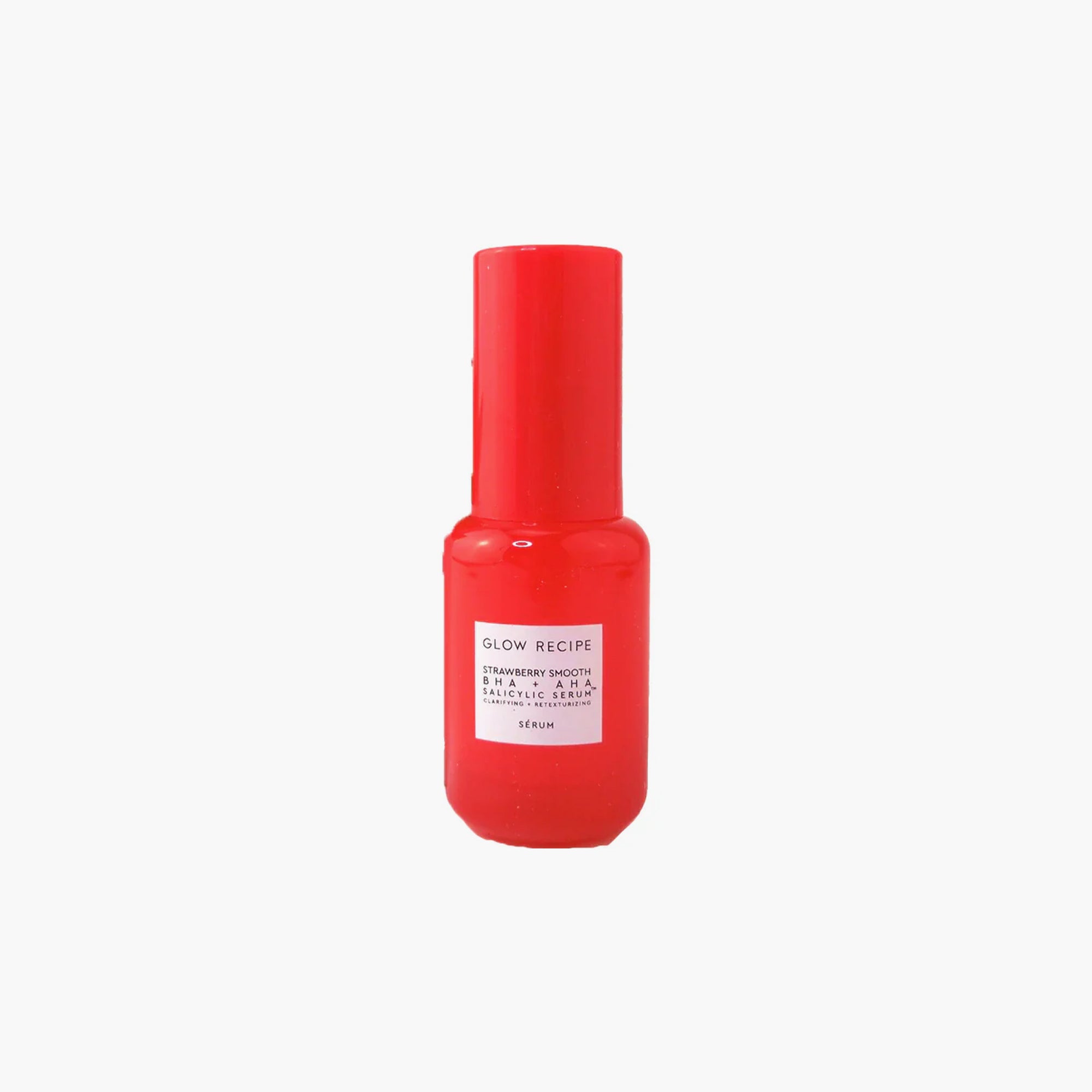 Glow Recipe Strawberry Smooth BHA + AHA Salicylic Serum Clarifying - Retexturizing Without Box 10ml