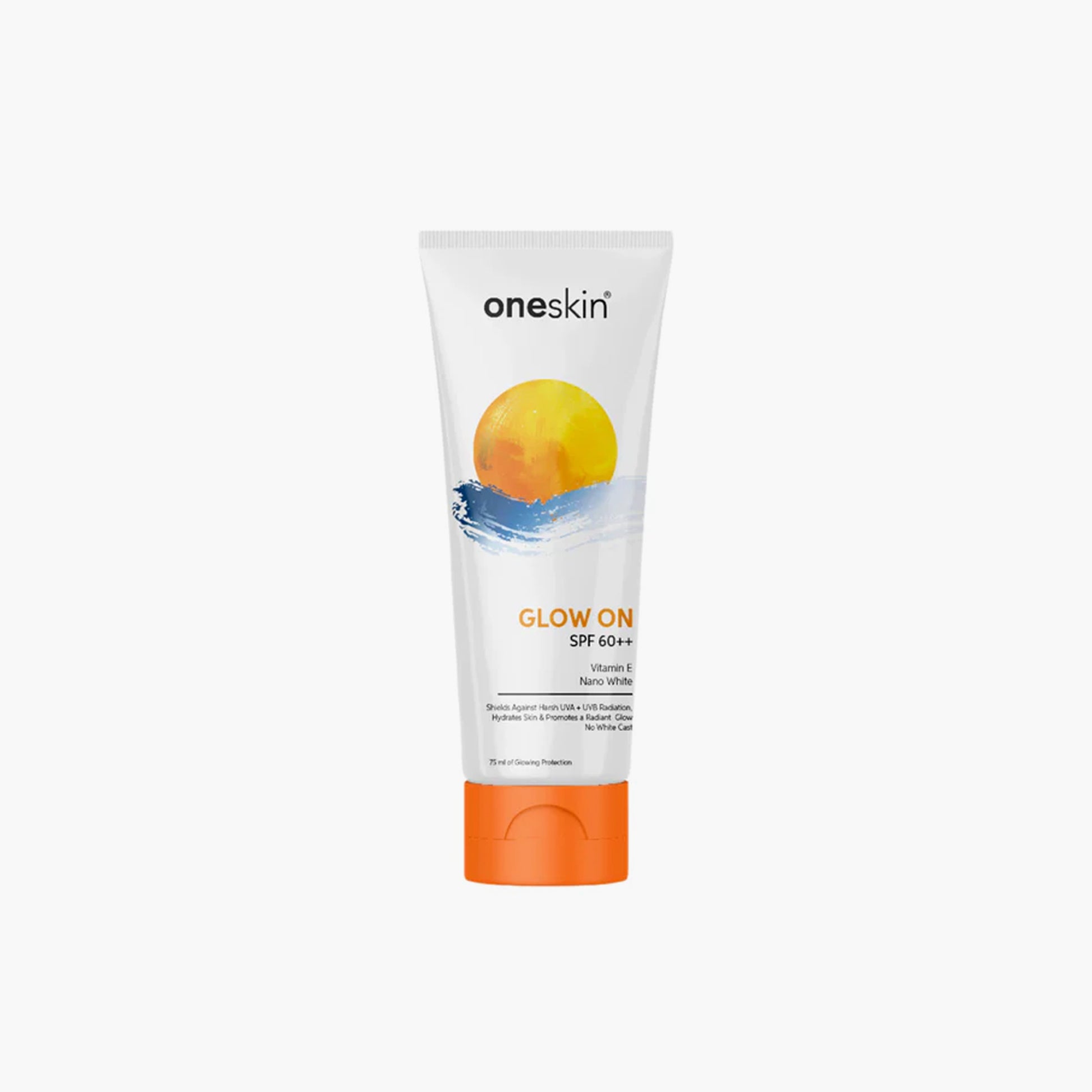 Oneskin Glow On Brightening & Hydrating Sunblock SPF 60++ 75ml