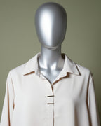 Loom Pakistan Gold-Hardware Top Beige