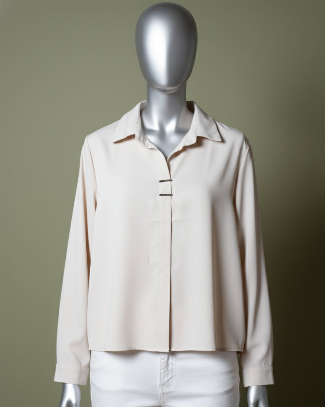 Loom Pakistan Gold-Hardware Top Beige