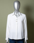 Loom Pakistan Gold-Hardware Top White