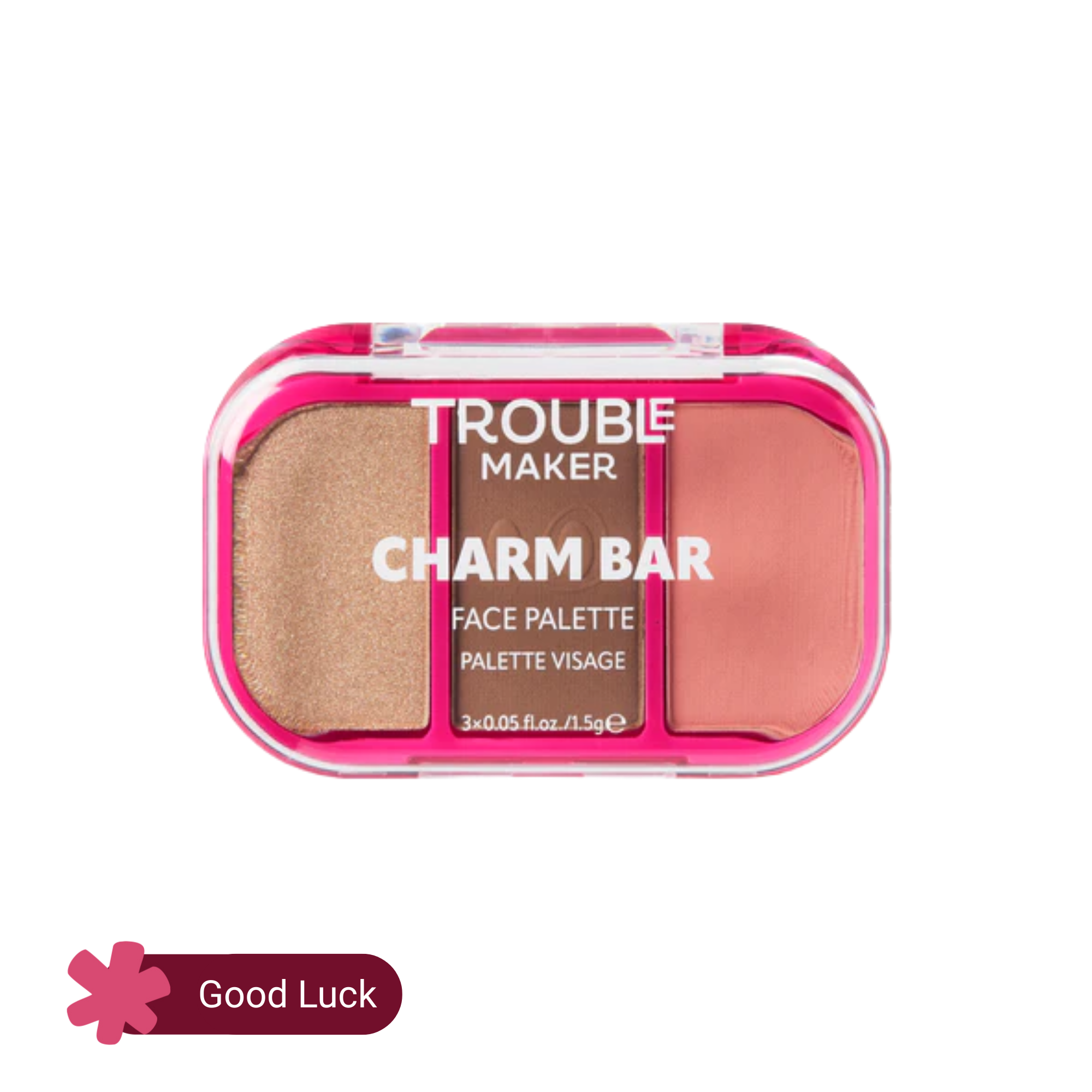 Trouble Maker Charm Bar Face Trio Palette 4.5gm