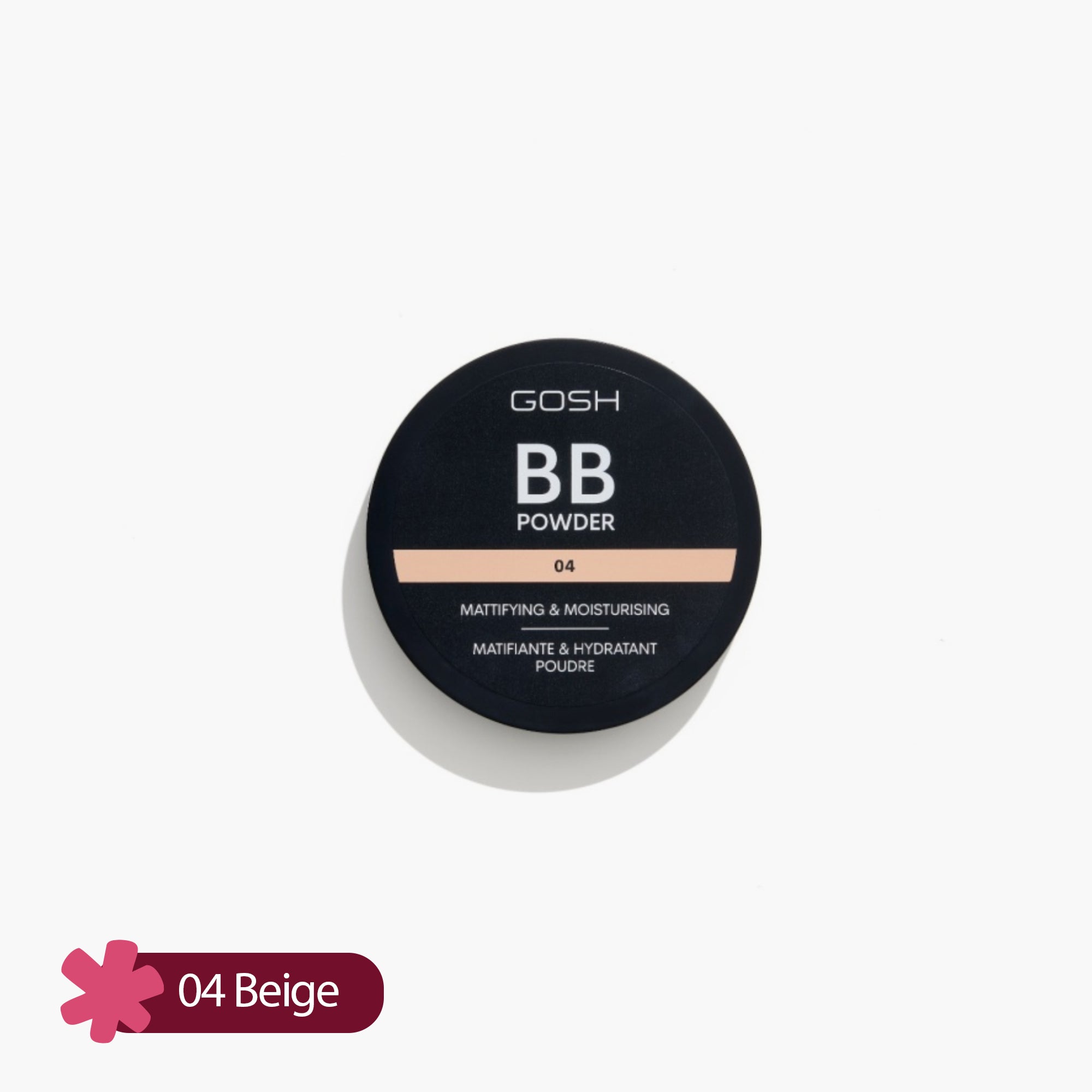 Gosh BB Powder All In One Natural Mattifying Moisturising 04 Beige 6.5gm