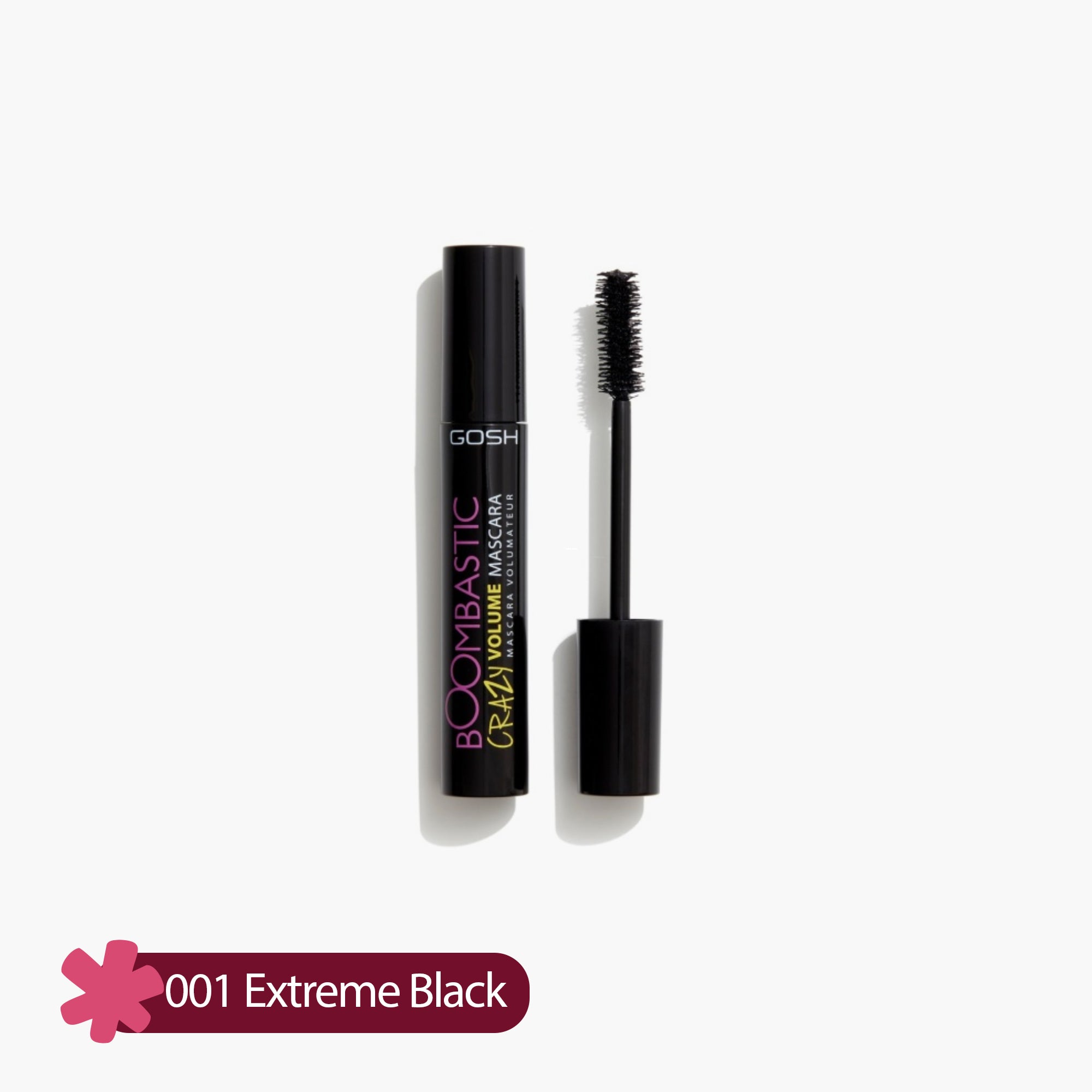 Gosh Boombastic Crazy Volume Mascara 001 Extreme Black 13ml