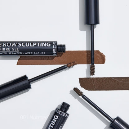 Gosh Brow Sculpting Fibre Gel 001 Nutmeg 8ml