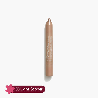 Gosh Forever Eye Shadow Mettalic Eyeshadow Stick Waterproof 03 Light Copper 1 Piece