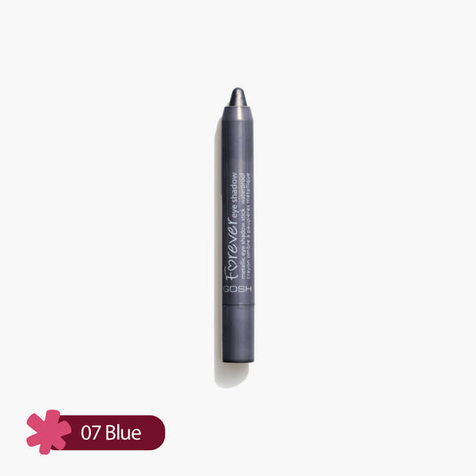 Gosh Forever Eye Shadow Mettalic Eyeshadow Stick Waterproof 07 Blue 1 Piece