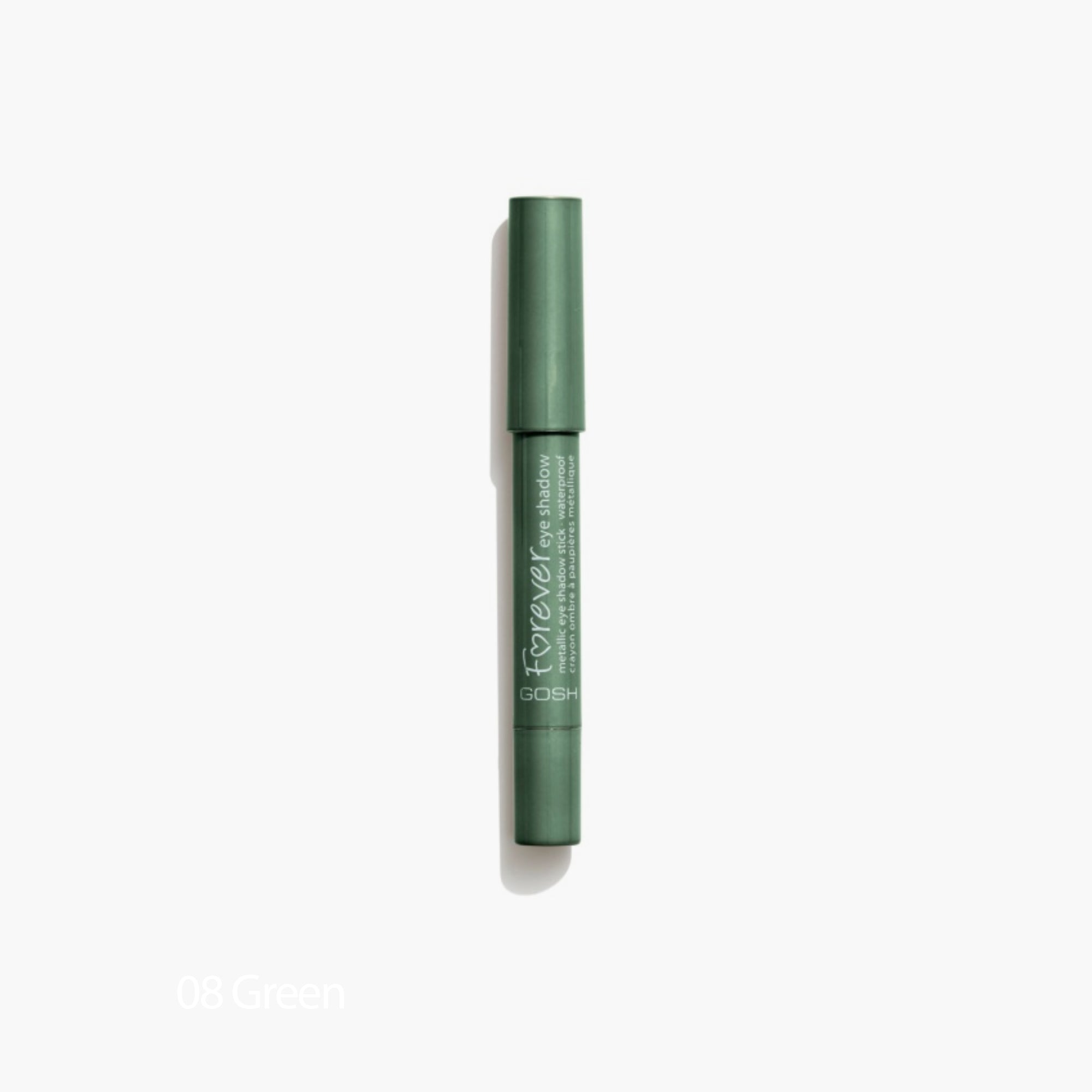 Gosh Forever Eye Shadow Mettalic Eyeshadow Stick Waterproof 08 Green 1 Piece Reviews