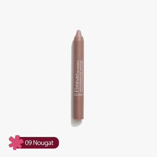 Gosh Forever Eye Shadow Mettalic Eyeshadow Stick Waterproof 09 Nougat 1 Piece