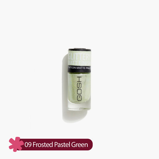Gosh Frosted Nail Lacquers 09 Frosted Pastel Green 8ml