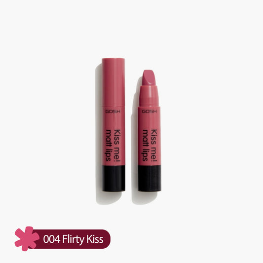 Gosh Kiss Me! Matt Lips Lipstick 004 Flirty Kiss 2gm